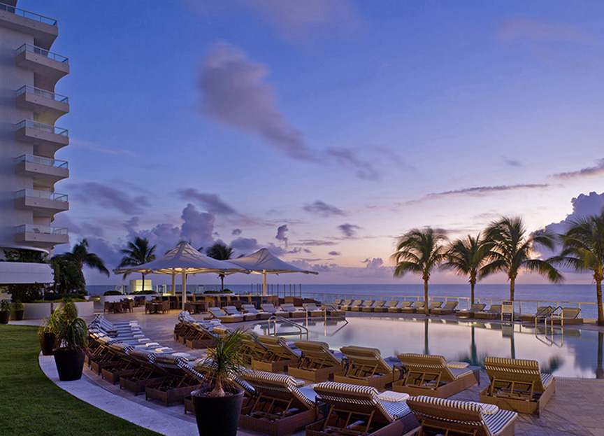 A - Resort photography at sunrise of The Ritz Carlton Ft. Lauderdale