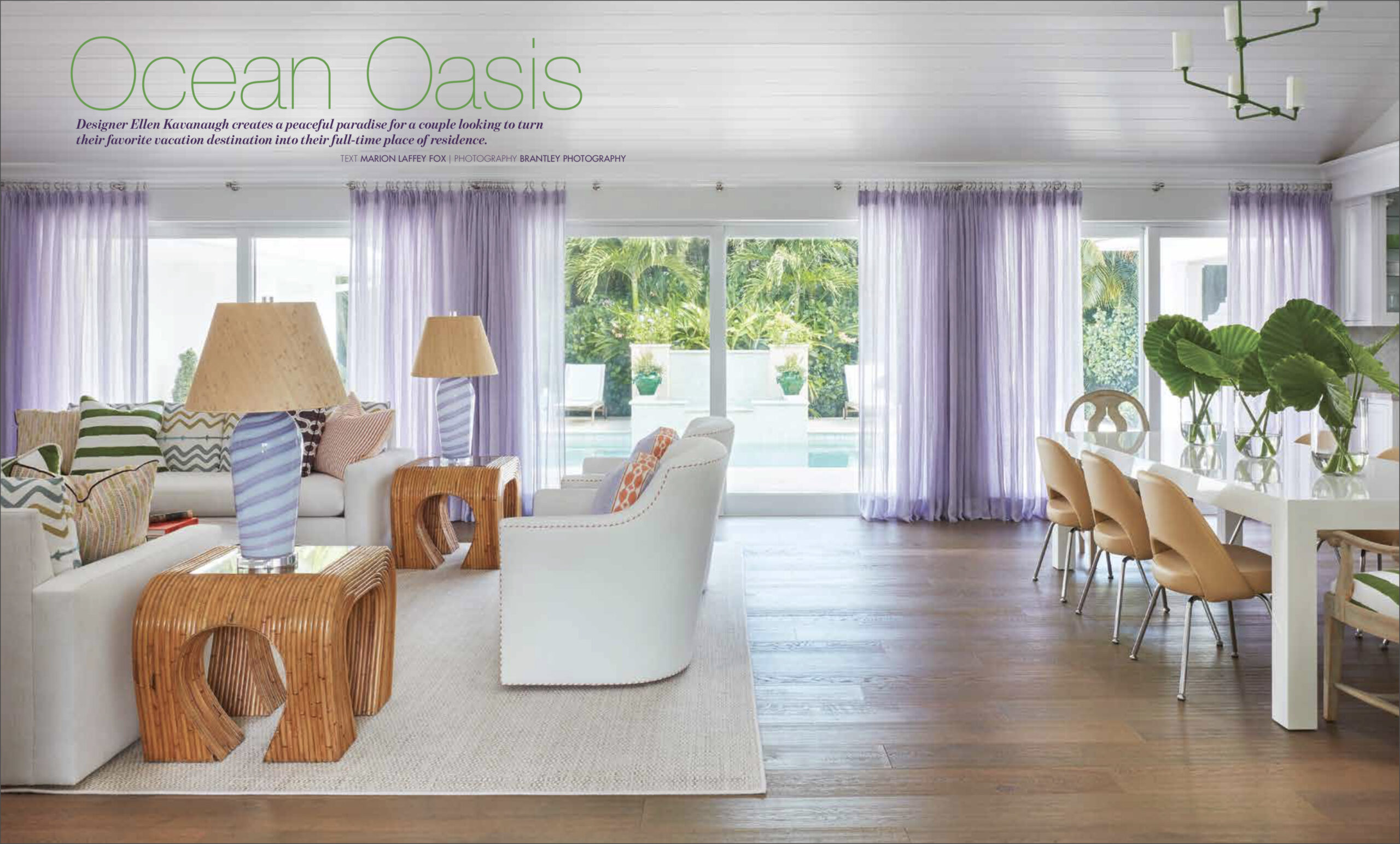 Southern Home Magazine Features Palm Beach Home