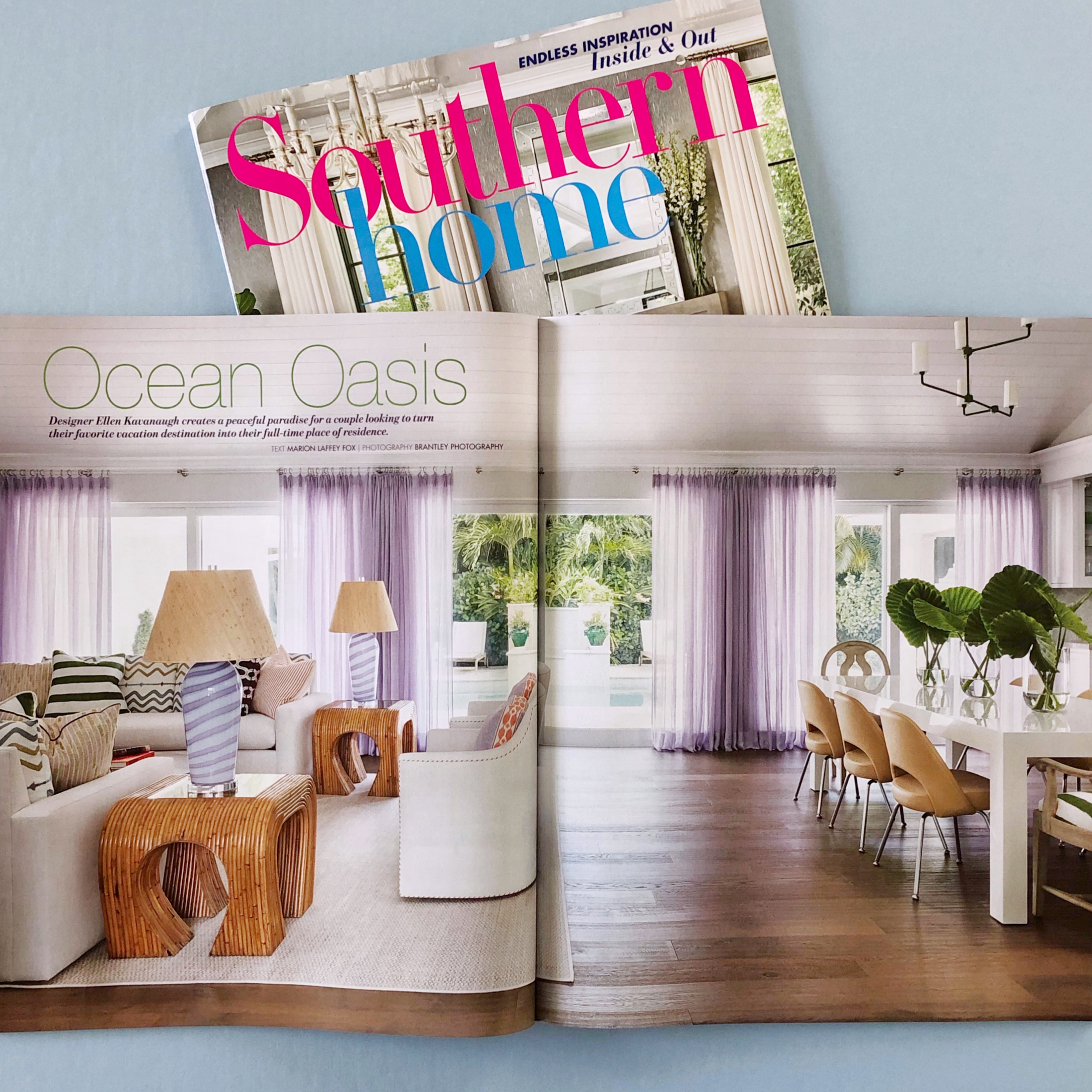 Southern Home Magazine Features Ellen Kavanaugh Interiors