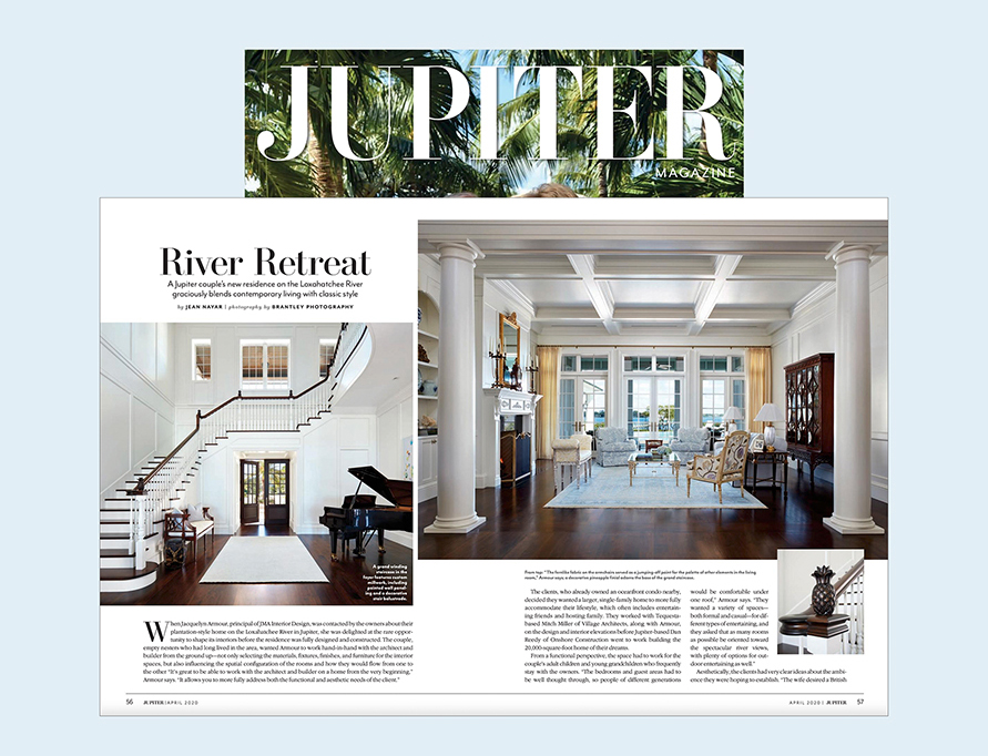 River Retreat, Jupiter Magazine