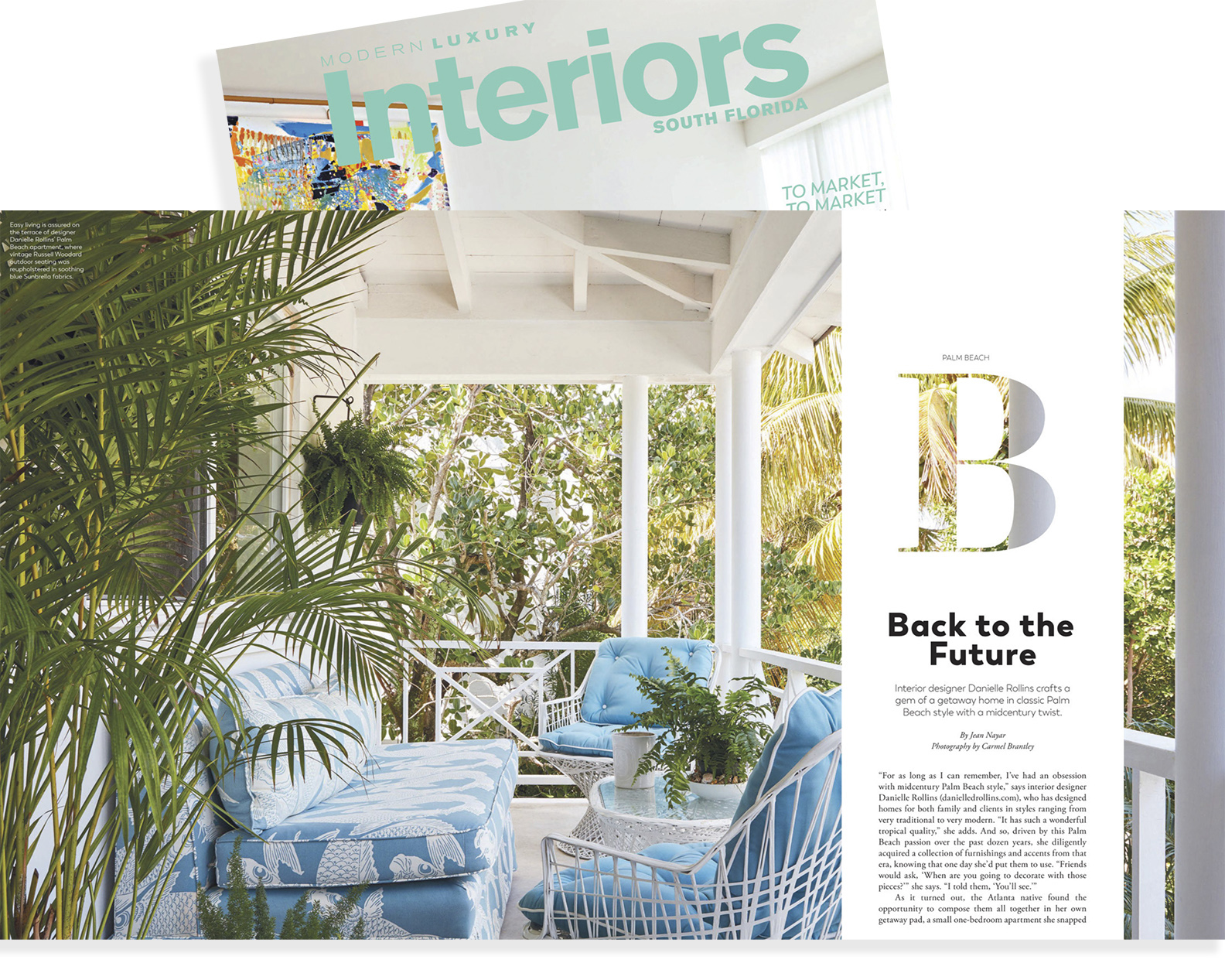 photographing with Palm Beach Interior Designer Danielle Rollins